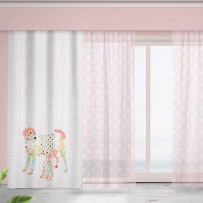 Girls Bedroom Window Curtains
