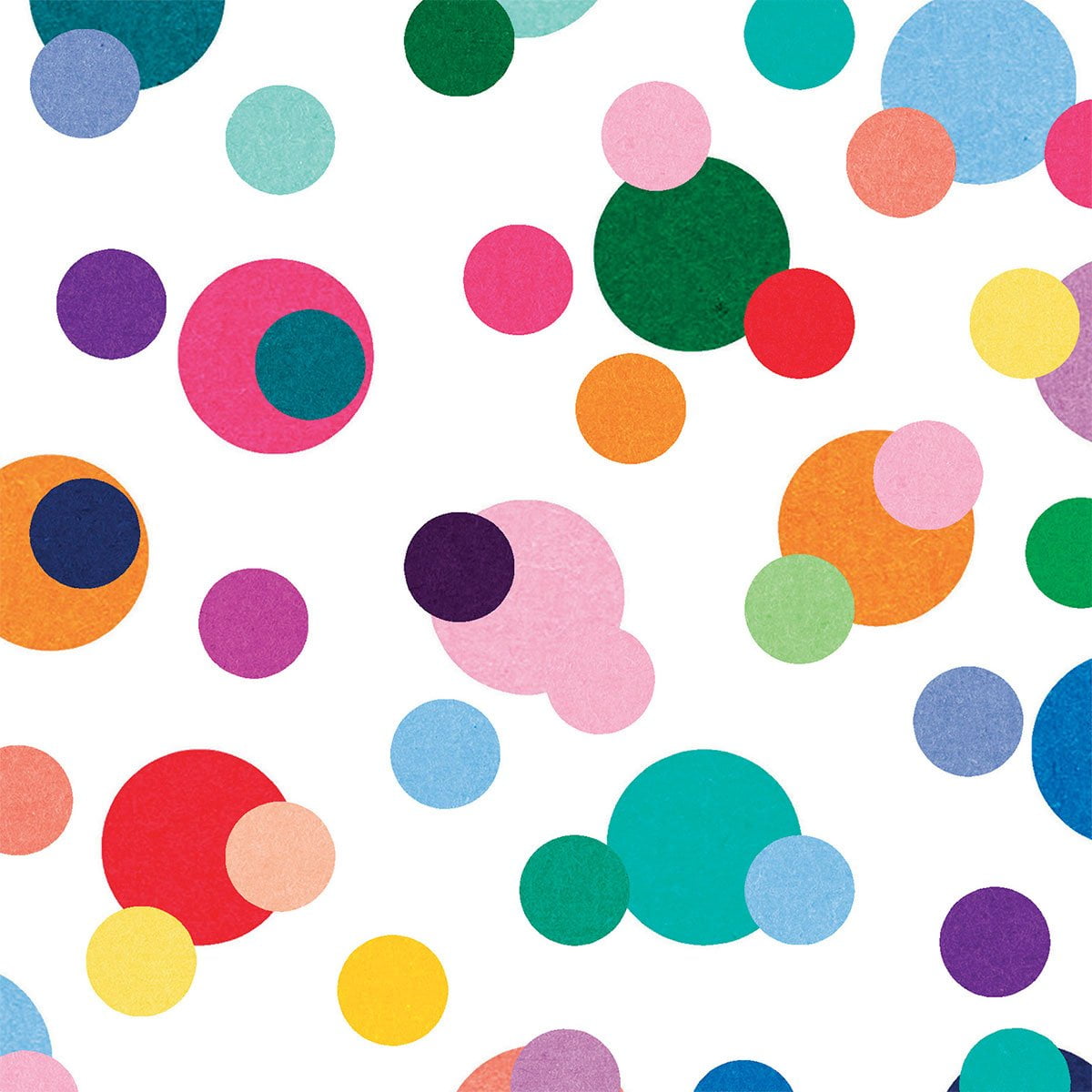 detail view of Circus Polka Dot Shower Curtain For Kids