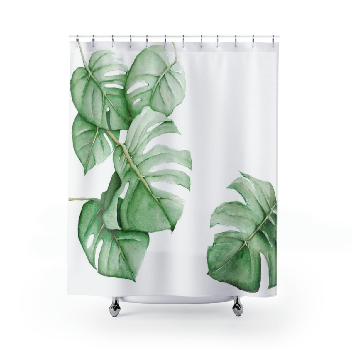 PREMIUM Palm Leaf Shower Curtain - Image 5