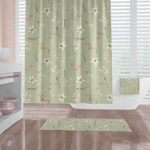 Water-Resistant Shower Curtain
