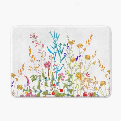 Non Slip Mold Resistant Memory Foam BAthroom Rug