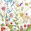 Floral Wildflowers Bath Mat in Close-Up