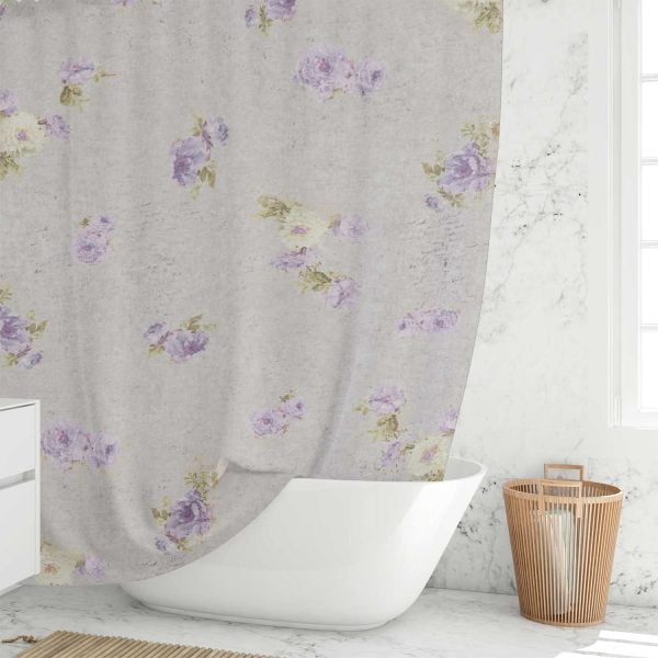 Elegant Lavender Shower Curtain