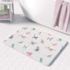 pretty cat bathroom rug for toddler girl bathroom
