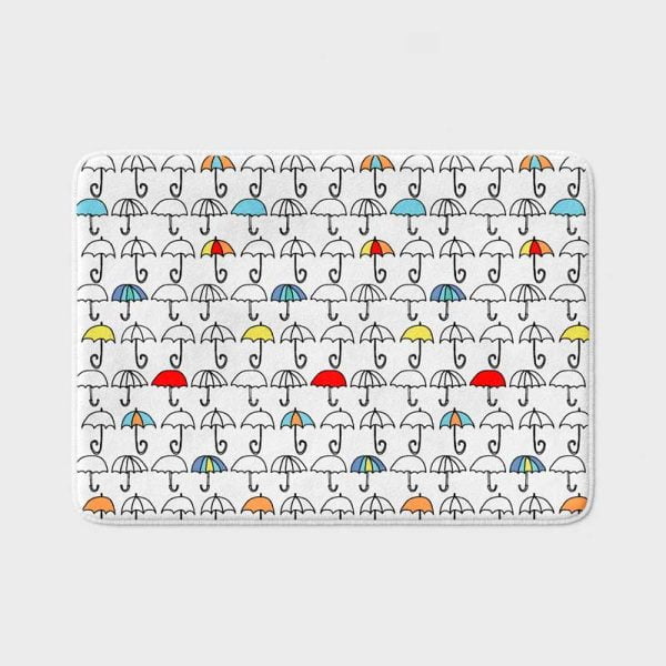 fun colorful non slip bath mat for kids bathroomr floor