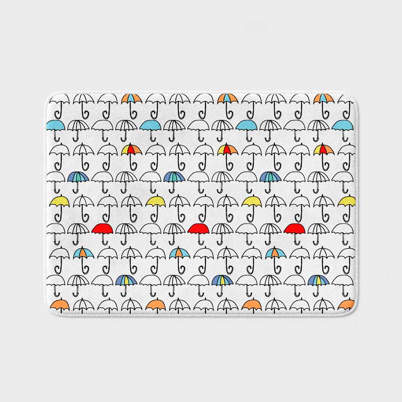 fun colorful non slip bath mat for kids bathroomr floor