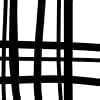 curved lines geometric black and white bathmat pattern