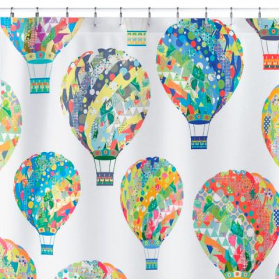 Amazing Unique colorful Kids Shower Curtain