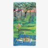 kids bath towel for a jungle bathroom theme