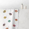 colorful fish hand towel for kids bathroom