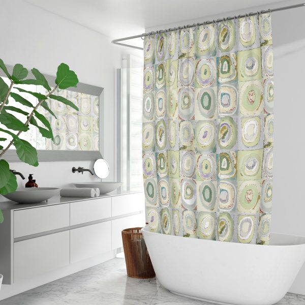 designer shower curtain