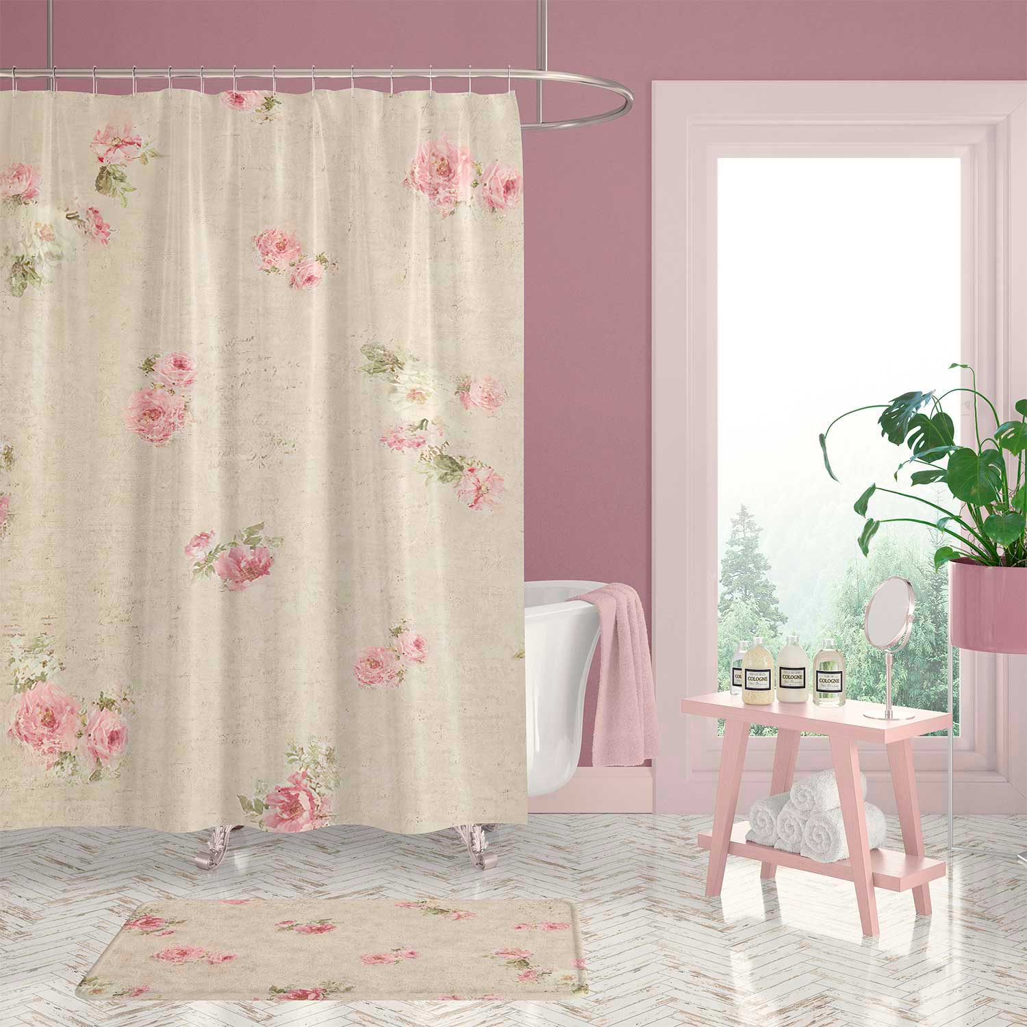 Value standard Shower curtain by ozscape designs